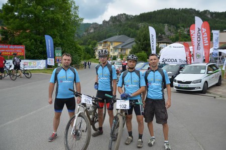 v Súľove 2015: Andrej, Marian, Kristián, Jani