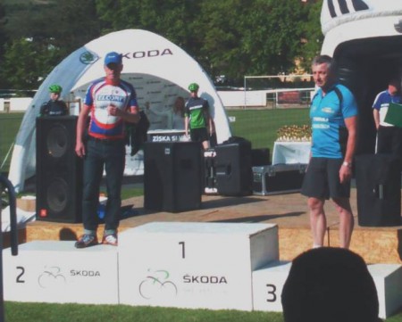 Igor Ďuriška  - III.miesto na štvrťmaratónskej trati vo Svätom Jure 2016